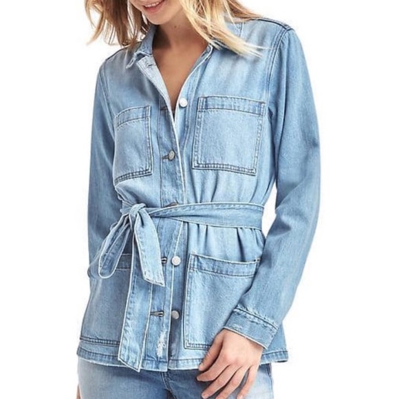 Gap denim utility jacket Clearance